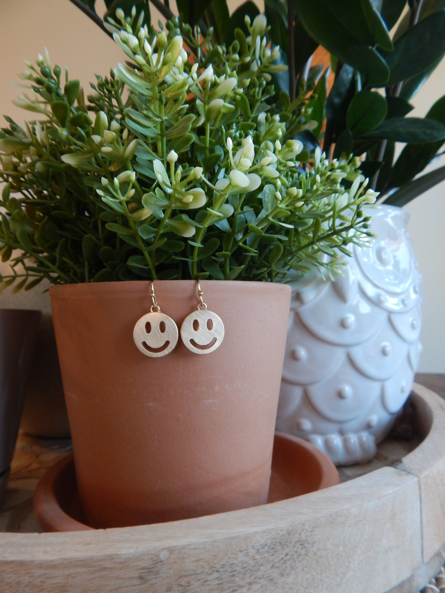 Smile Gold Earrings